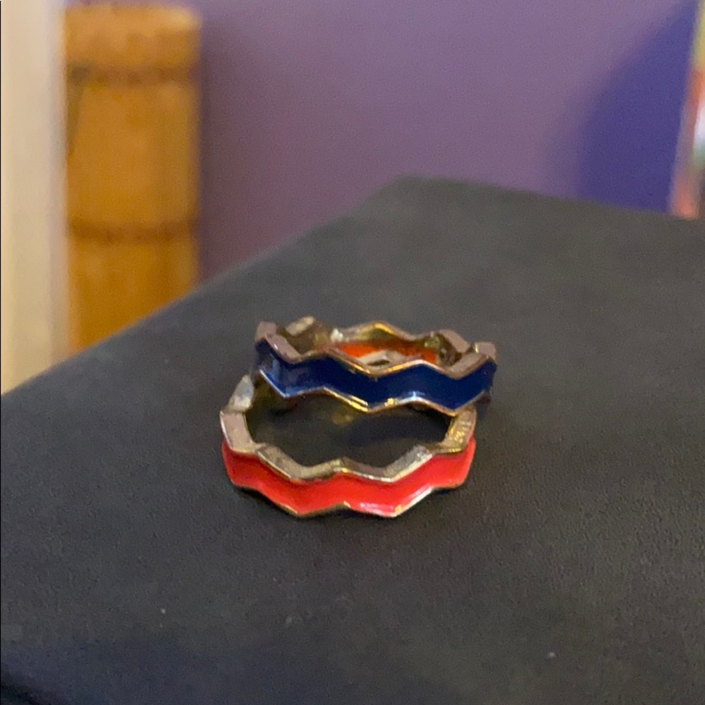 Stackable chevron rings - Picture 4 of 4